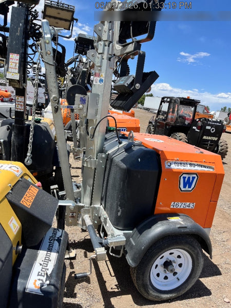 2024 Wanco WLTT-4MM4K Diesel, Deep Sea Controller, Shore Power Plug, Auto Start, (4) 350W LED Floodlights, 4kW Generator, 60 Gal Fuel Tank, 2" Ball, T3