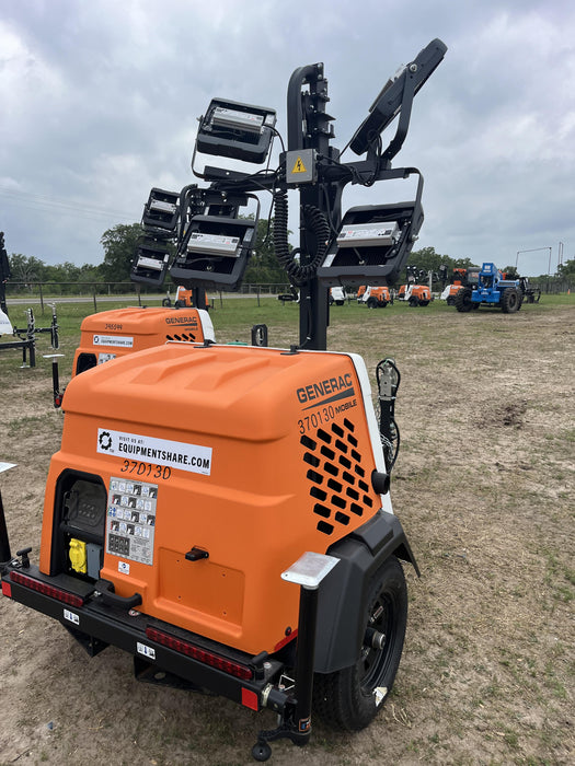 2023 Generac MLT2 Diesel, Flex Switch 120V Input, Powerzone Controller, 
(4) 320W LED Lights, 4kW Generator, 39.9 Gal Fuel Tank, 2" Ball, T3