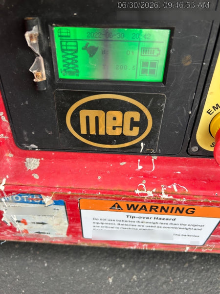 2019 MEC 1330SE Standard Options