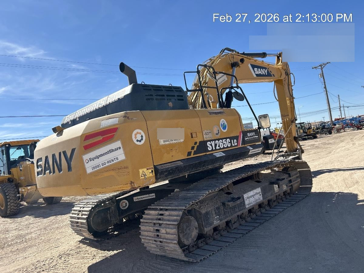 2019 SANY SY265C LC