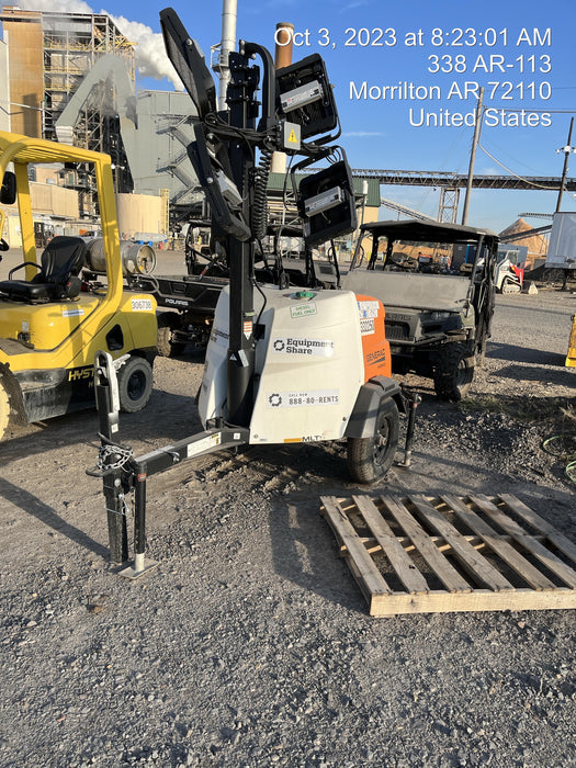 2023 Generac MLT2 Diesel, Flex Switch 120V Input, Powerzone Controller, (4) 320W LED Lights, 4kW Generator, 39.9 Gal Fuel Tank, 2" Ball, T3