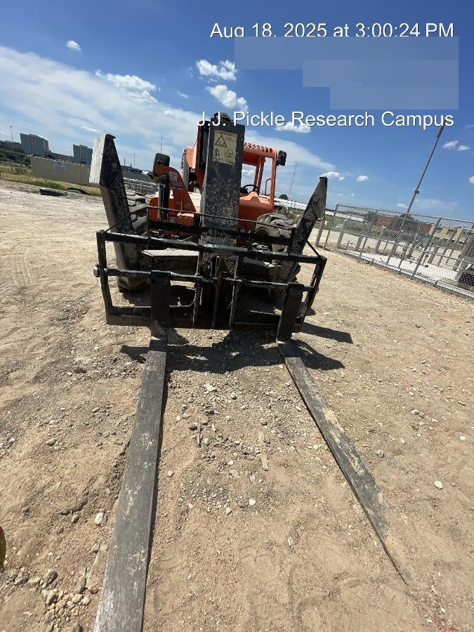 2018 Skytrak 10054 Skytrak 10054 10K Telehandler w/Open ROPS Solid Tires, LED Work Lights, Rotating Beacon, 60" Carriage/60" Forks
