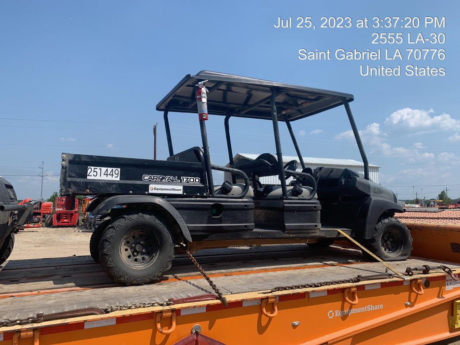 2023 Club Car CA1700D Canopy, Diesel, 4 Passenger