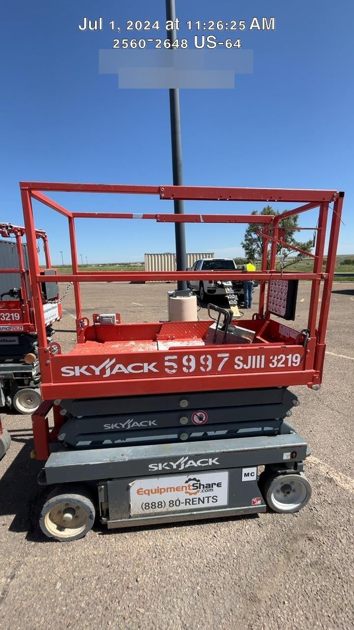 2017 Skyjack SJIII-3219 Skyjack SJ3219, Trojan Battery Set, Extended Warranty 5yr/5k hr