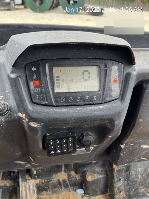 2022 Kubota RTV-X1140W-H Plastic Canopy, Windshield Acrylic Clear, LED Strobe Light, Wire Harness Kit, Back up Alarm