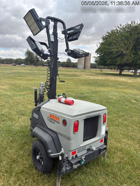2024 Wacker Neuson LTT4 Diesel, Kohler KDW702, Deep Sea Controller, Auto Start, LED 320W, Bypass Outlet, T3