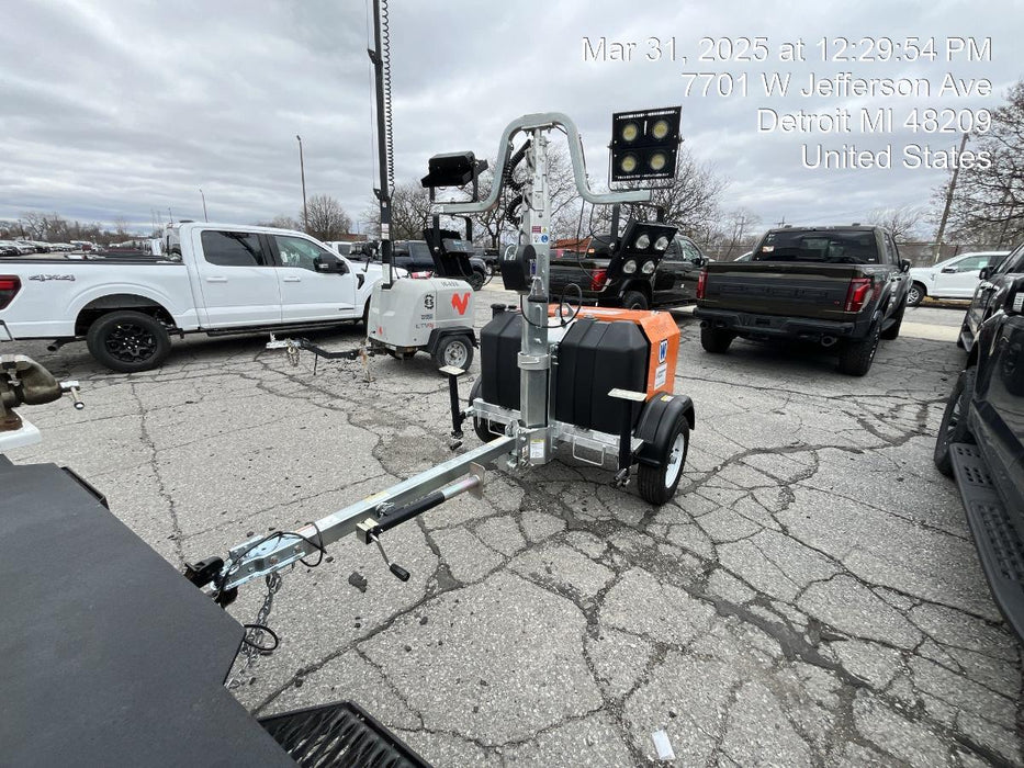 2024 Wanco WLTT-4MM4K Diesel, Deep Sea Controller, Shore Power Plug, Auto Start, (4) 350W LED Floodlights, 4kW Generator, 60 Gal Fuel Tank, 2" Ball, T3
