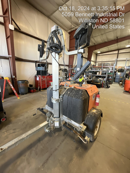 2024 Wanco WLTT-4MM4K Diesel, Deep Sea Controller, Shore Power Plug, Auto Start, (4) 350W LED Floodlights, 4kW Generator, 60 Gal Fuel Tank, 2" Ball, T3