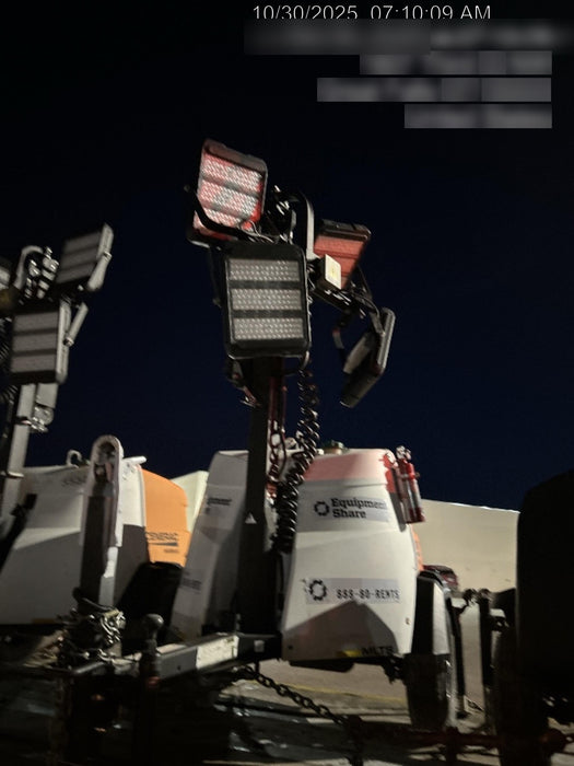 2024 Generac MLT2 Diesel, Flex Switch 120V Input, Powerzone Controller, 
(4) 320W LED Lights, 4kW Generator, 39.9 Gal Fuel Tank, 2" Ball, T3