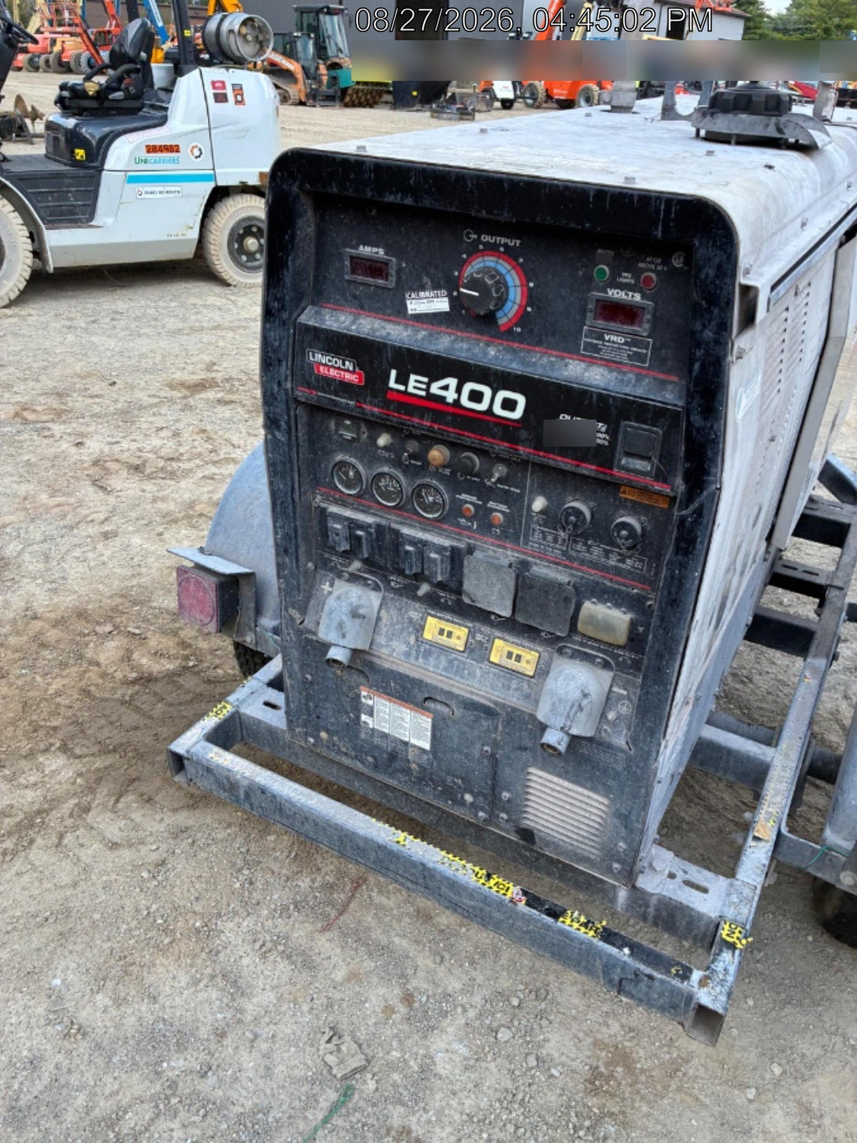 2024 Lincoln Electric LE400 Kubota V1505, Trlr, Cable Rack, Light Kit, ES Decals, T3
