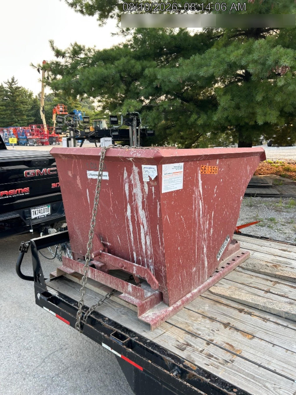 2025 MARATHON Dump Hopper, 1 cu yd