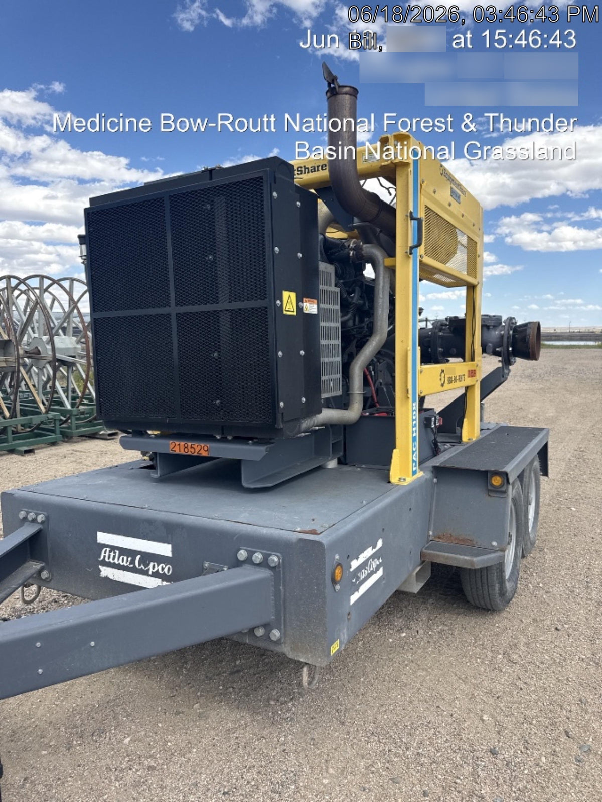 2022 ATLAS COPCO PAC H108 JD