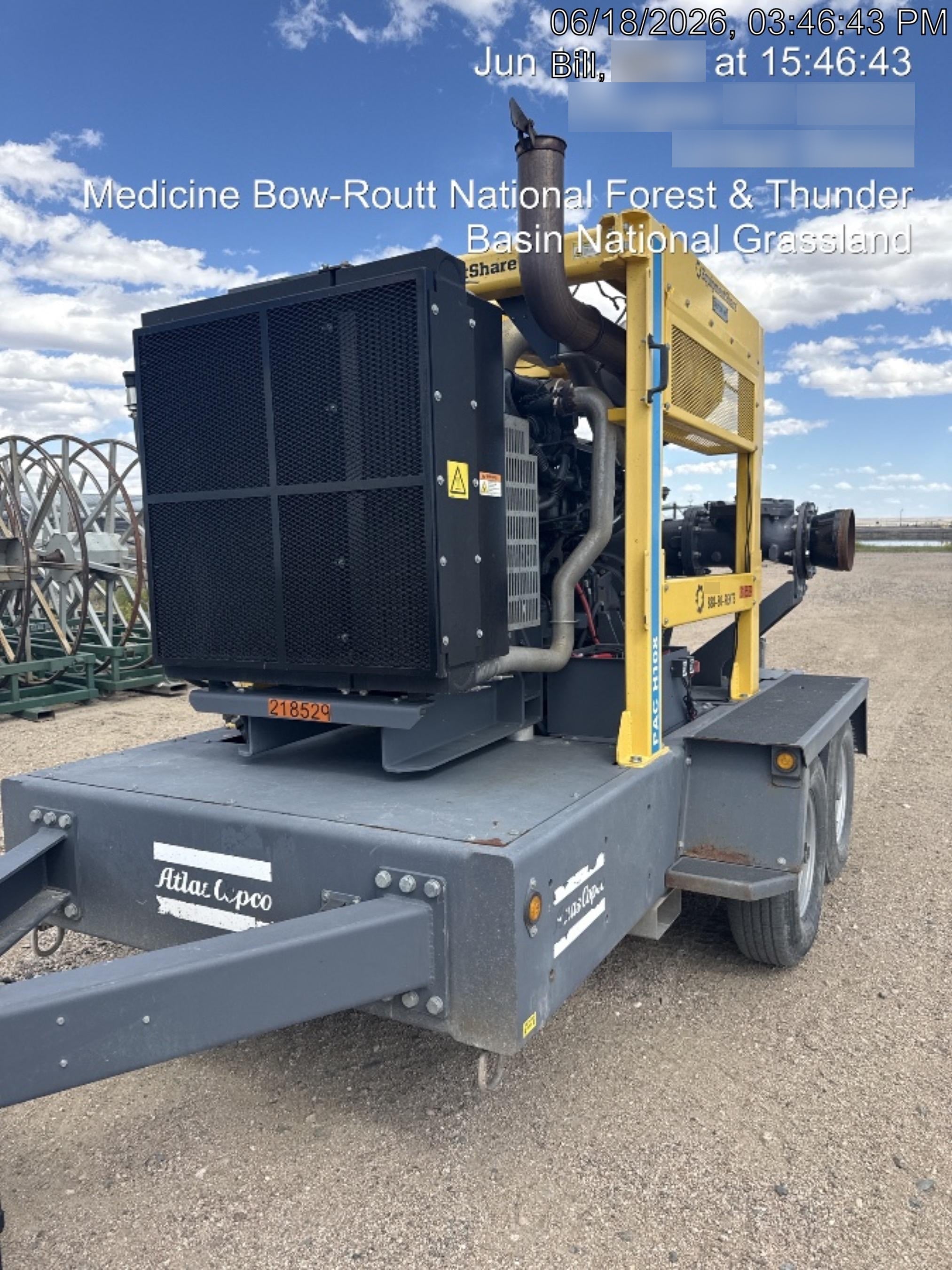 2022 ATLAS COPCO PAC H108 JD