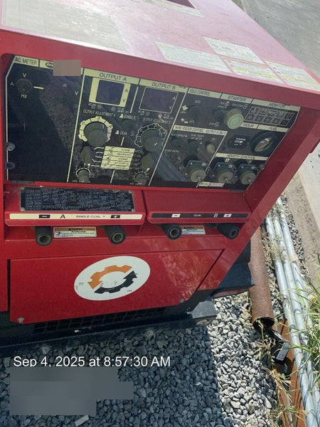 2023 Shindaiwa DGW400MDL Kubota D902 Engine, 23 HP, Dual Op Welder, Wire, Arc, Droop Stick, Tig, and CC Stick Functionality, Simulphase, 3 Phase and 1 Phase Gen Output, Single Axle NB Trlr, Slr Trckl Chrg 12V 12W, Fire Ext