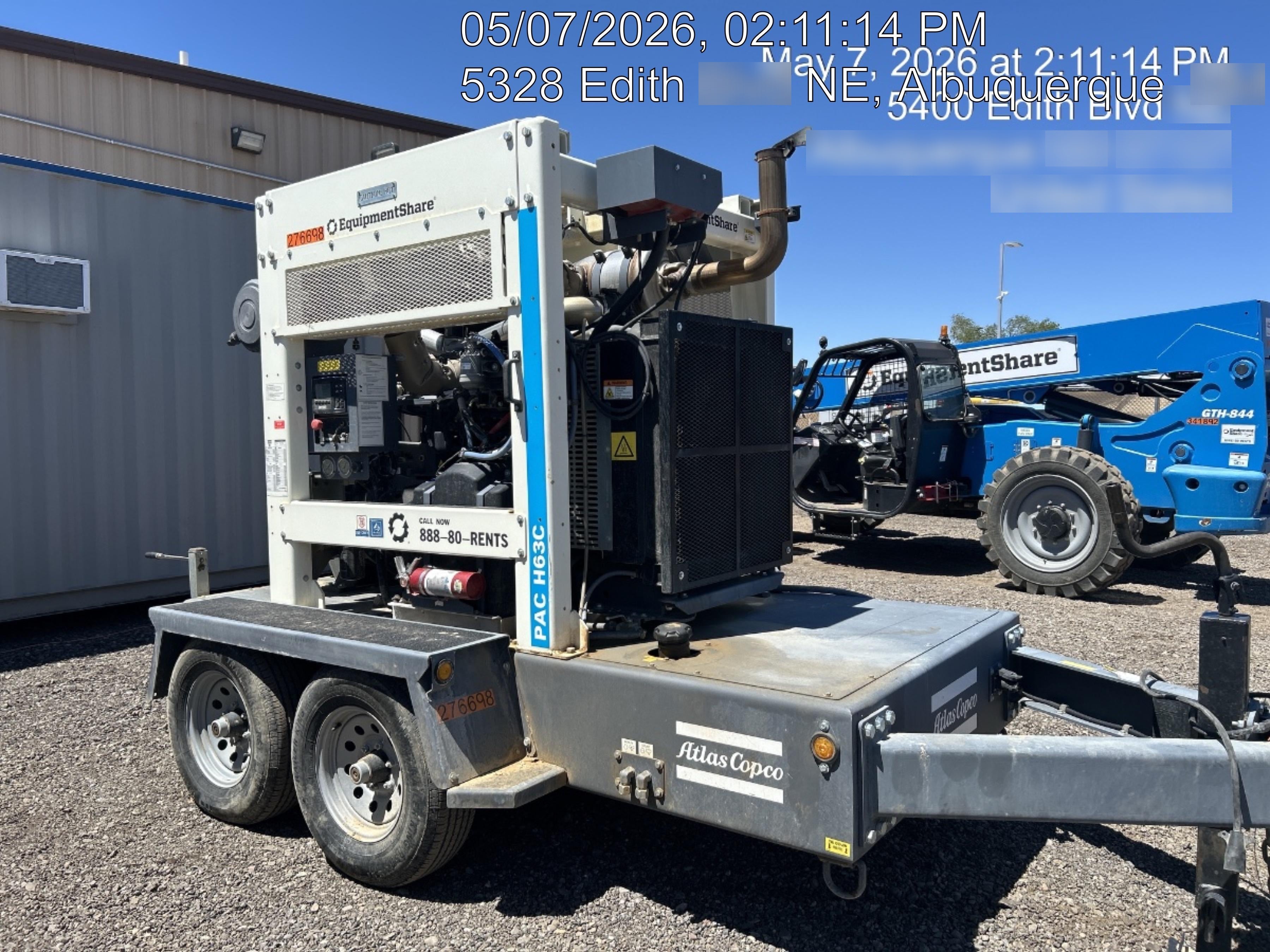 2022 ATLAS COPCO PAC H63 JD