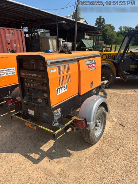 2021 Lincoln Electric Vantage 322 Vantage 322 Ready Pak 3 w/ Decals, ORANGE (includes trailer, cable rack, fender light kit) NO Telematics