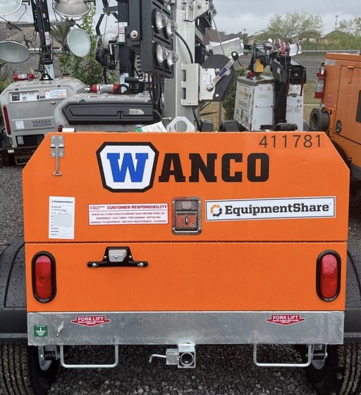 2024 Wanco WLTT-4MM4K Diesel, Deep Sea Controller, Shore Power Plug, Auto Start, (4) 350W LED Floodlights, 4kW Generator, 60 Gal Fuel Tank, 2" Ball, T3
