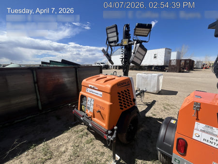 2023 Generac MLT2 Diesel, Flex Switch 120V Input, Powerzone Controller, 
(4) 320W LED Lights, 4kW Generator, 39.9 Gal Fuel Tank, 2" Ball, T3