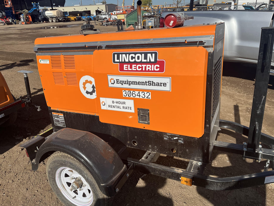 2023 Lincoln Electric LE400 Kubota V1505, Trlr, Cable Rack, Light Kit, ES Decals, T3