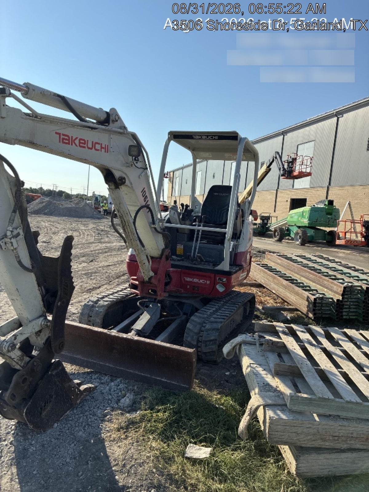 2020 Takeuchi TB235-2R Canopy, Rubber Tracks, Manual TAG QC