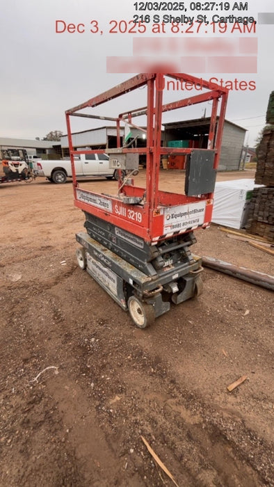 2019 Skyjack SJIII-3219 Standard Options, Trojan Batteries