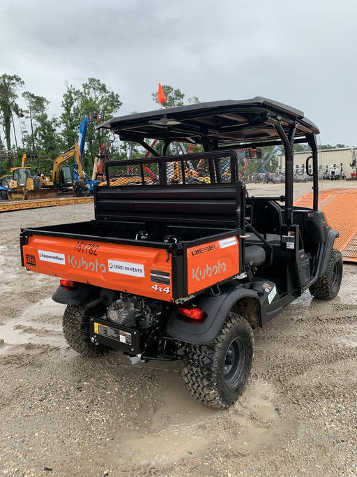 2021 Kubota RTV-X1140W-H Plastic Canopy, Windshield Acrylic Clear, LED Strobe Light, Wire Harness Kit, Back up Alarm