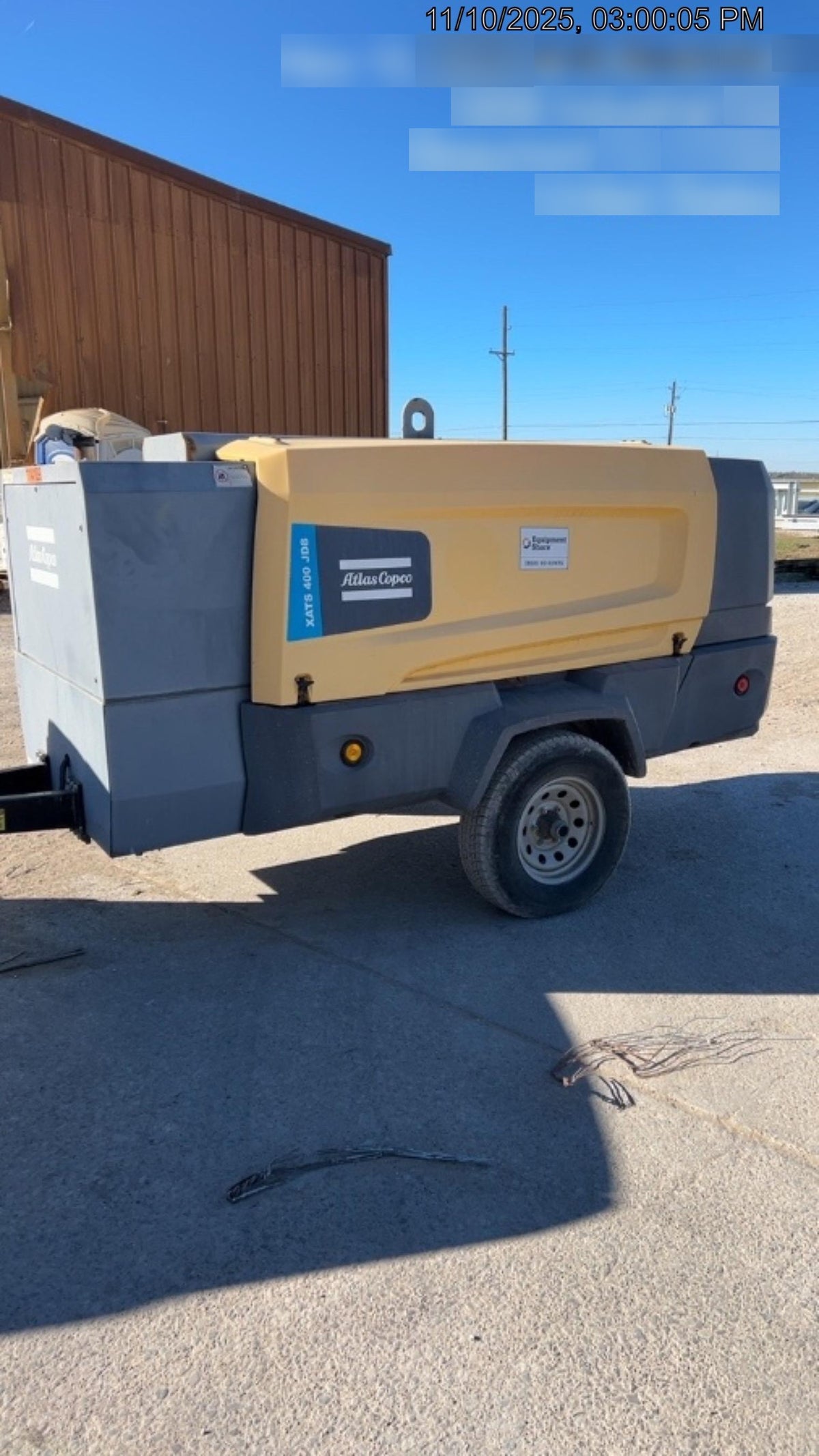 2020 ATLAS COPCO XATS 400
