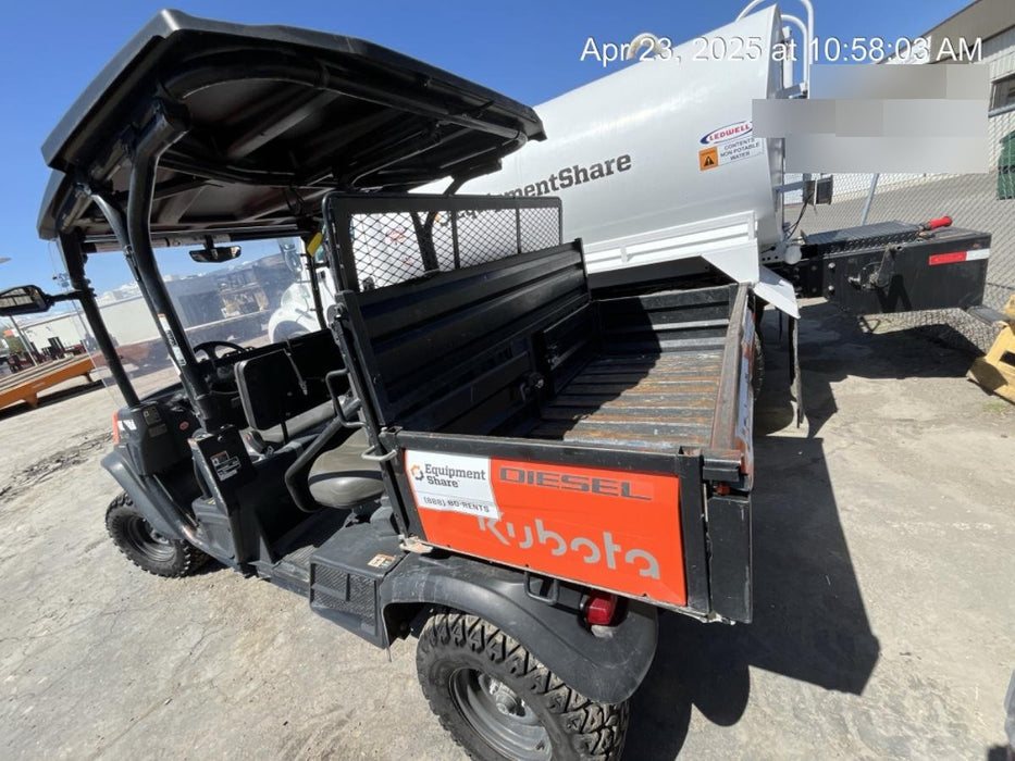 2022 Kubota RTV-X1140W-H Plastic Canopy, Windshield Acrylic Clear, LED Strobe Light, Wire Harness Kit, Back up Alarm