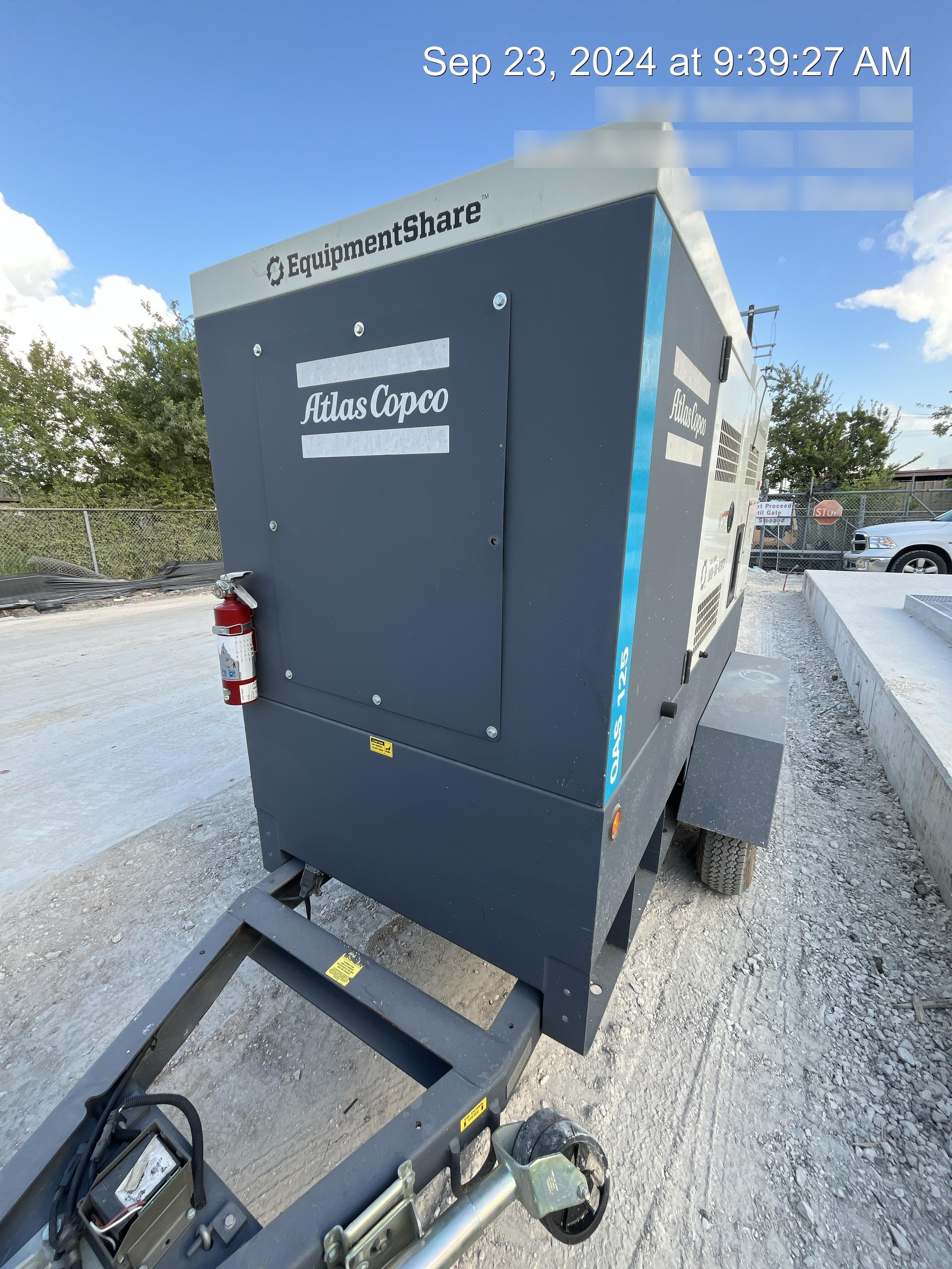 2022 ATLAS COPCO QAS 125