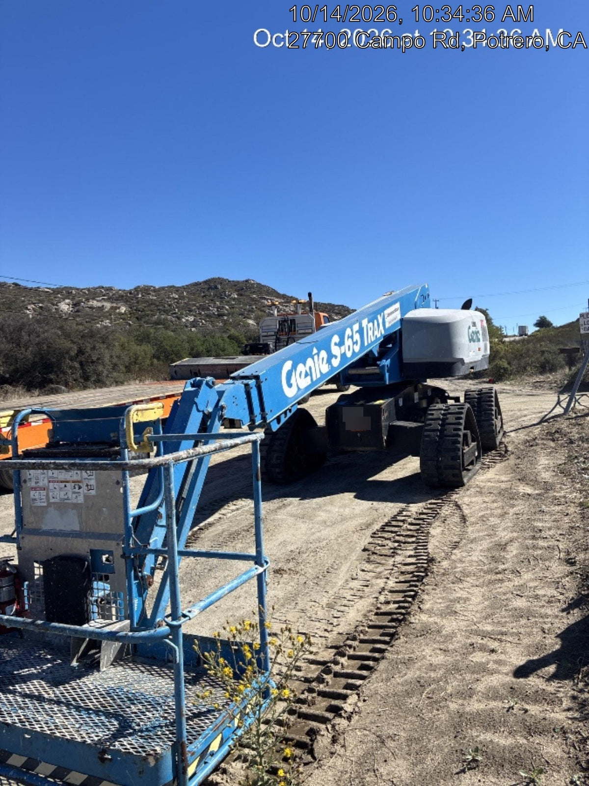 2018 GENIE S-65 TRAX
