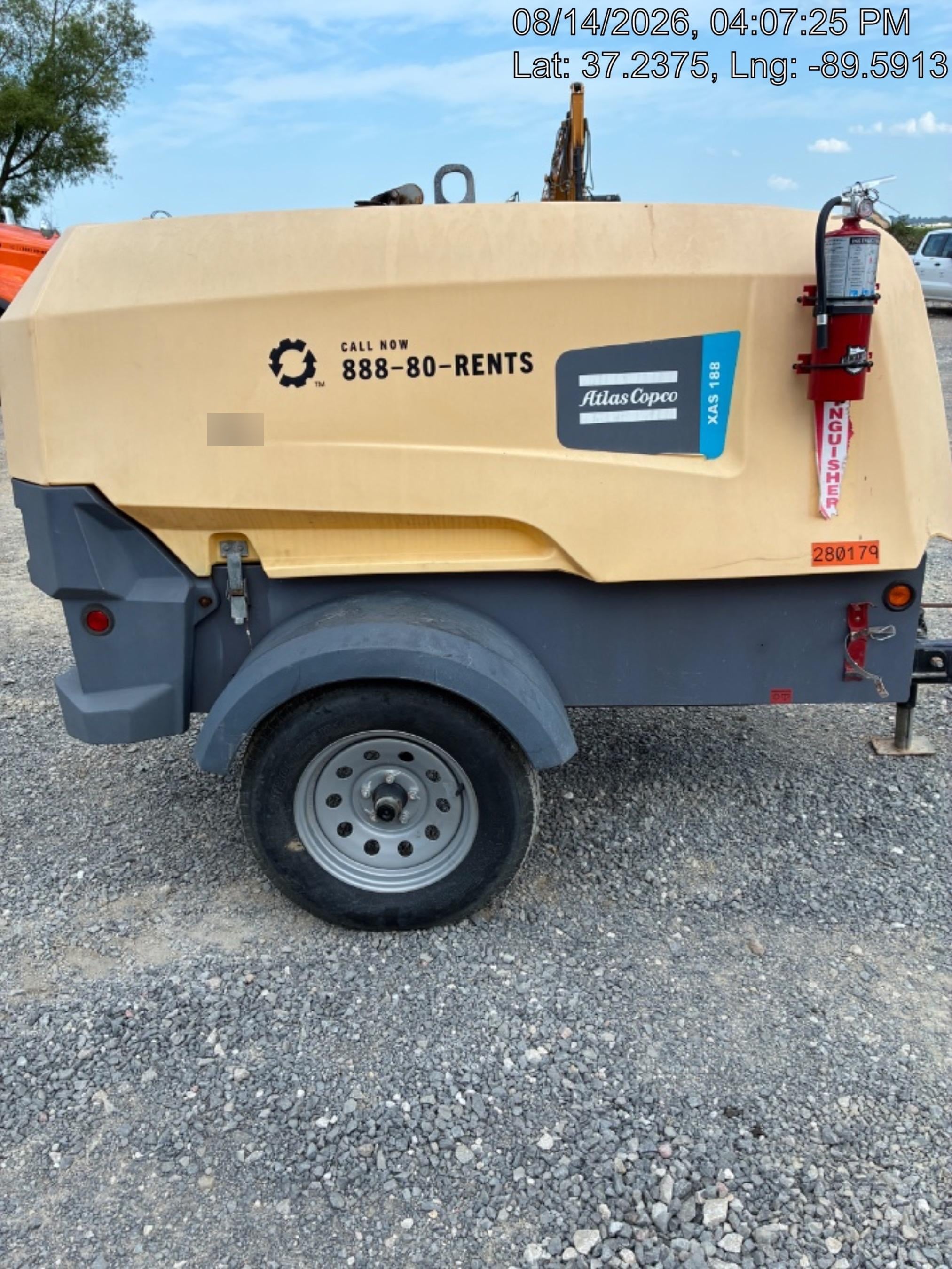 2022 ATLAS COPCO XAS188 CWK