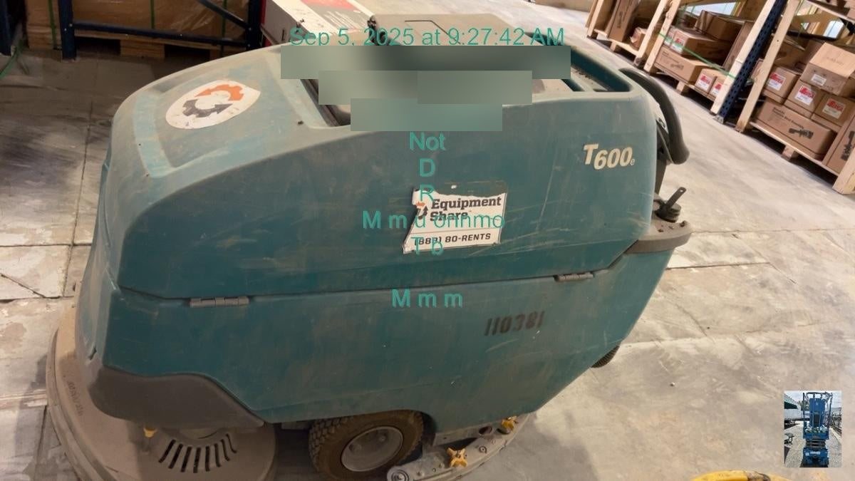 2020 TENNANT T600E
