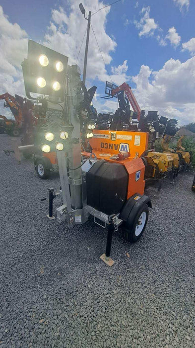 2024 Wanco WLTT-4MM4K Diesel, Deep Sea Controller, Shore Power Plug, Auto Start, (4) 350W LED Floodlights, 4kW Generator, 60 Gal Fuel Tank, 2" Ball, T3