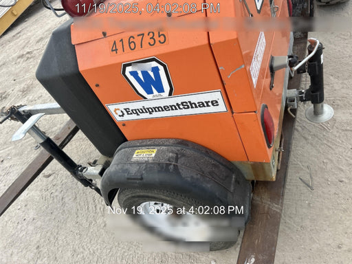 2024 Wanco WLTT-4MM4K Diesel, Deep Sea Controller, Shore Power Plug, Auto Start, (4) 350W LED Floodlights, 4kW Generator, 60 Gal Fuel Tank, 2" Ball, T3