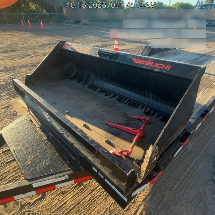 2025 TAKEUCHI 80" Smooth Bucket - Takeuchi