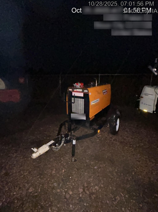 2023 Lincoln Electric LE400 Kubota V1505, Trlr, Cable Rack, Light Kit, ES Decals, T3