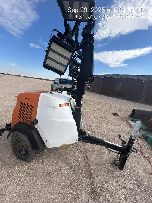 2023 Generac MLT2 Diesel, Flex Switch 120V Input, Powerzone Controller, 
(4) 320W LED Lights, 4kW Generator, 39.9 Gal Fuel Tank, 2" Ball, T3