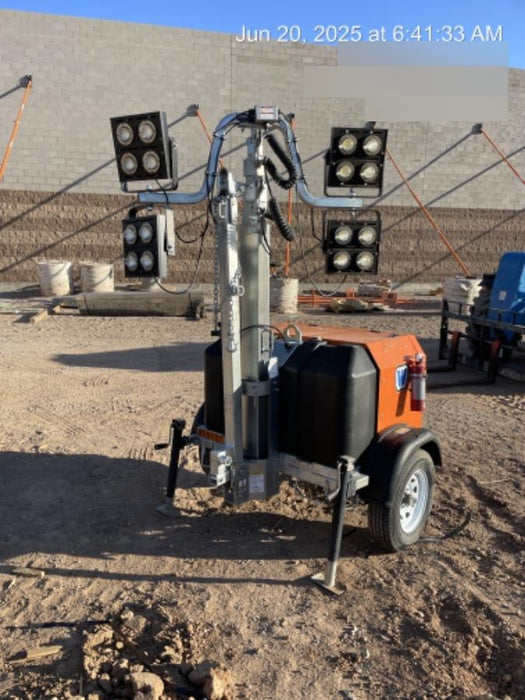 2024 Wanco WLTT-4MM4K Diesel, Deep Sea Controller, Shore Power Plug, Auto Start, (4) 350W LED Floodlights, 4kW Generator, 60 Gal Fuel Tank, 2" Ball, T3