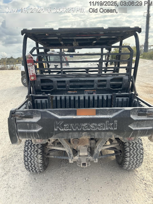 2019 Kawasaki Mule PRO-DXT Movement Alarm, Beacon, Hard Top, ES Track Hardware