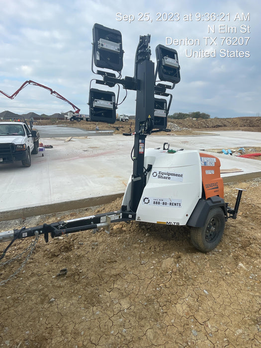 2023 Generac MLT2 Diesel, Flex Switch 120V Input, Powerzone Controller, (4) 320W LED Lights, 4kW Generator, 39.9 Gal Fuel Tank, 2" Ball, T3