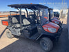 2022 Kubota RTV-X1140W-H Plastic Canopy, Windshield Acrylic Clear, LED Strobe Light, Wire Harness Kit, Back up Alarm