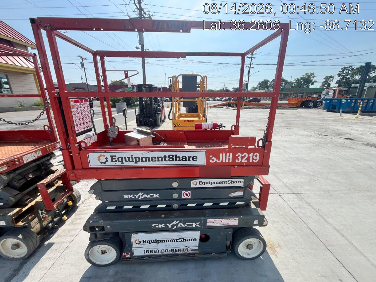 2019 Skyjack SJIII-3219 Standard Options, Trojan Batteries