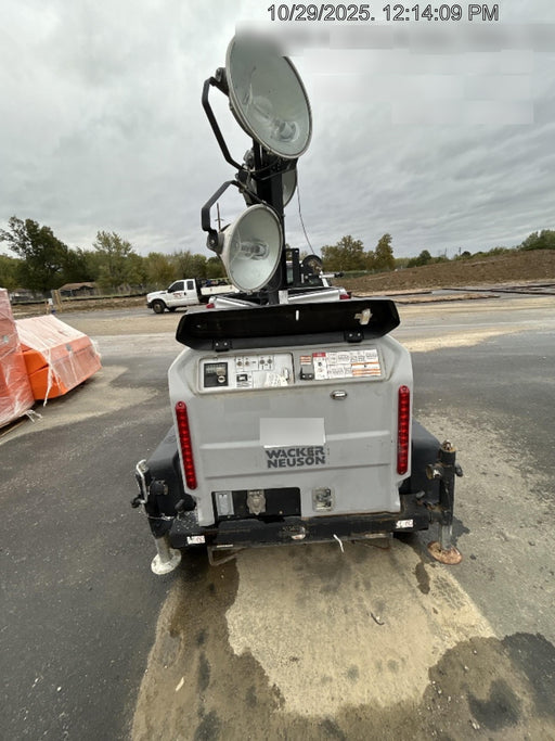 2019 Wacker Neuson LTV6L-MH Wacker Neuson LTV6L Mobile Light Tower w/Fuel Level Sensor Installed
