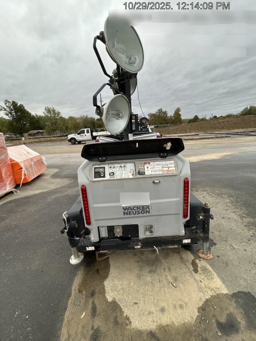 2019 Wacker Neuson LTV6L-MH Wacker Neuson LTV6L Mobile Light Tower w/Fuel Level Sensor Installed