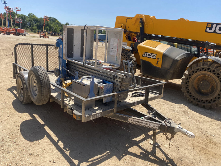 2019 LONESTAR UTILITY 77X12