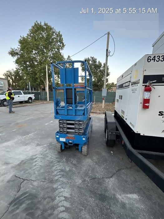 2020 Genie GS-1930 Solid Non Marking Tires, Beacon, Folding rails with half height swing gate, 800W Inverter