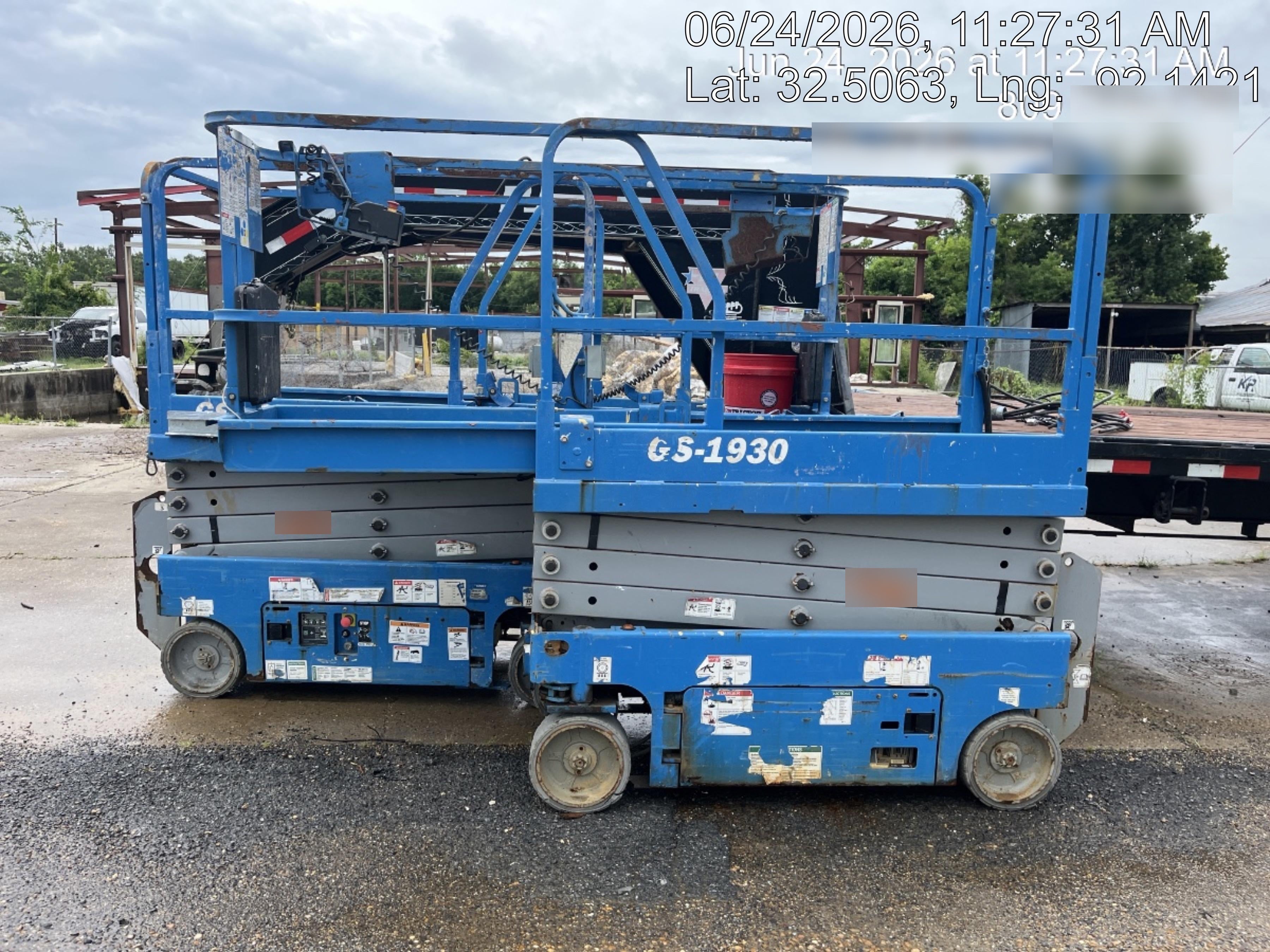 2020 Genie GS-1930 Fixed rails with chain entry gate - Pre A92.20