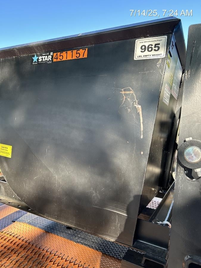 2024 STAR INDUSTRIES M-1820 - Self-Dump Hopper