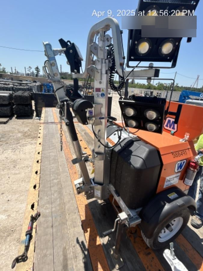 2024 Wanco WLTT-4MM4K Diesel, Deep Sea Controller, Shore Power Plug, Auto Start, (4) 350W LED Floodlights, 4kW Generator, 60 Gal Fuel Tank, 2" Ball, T3