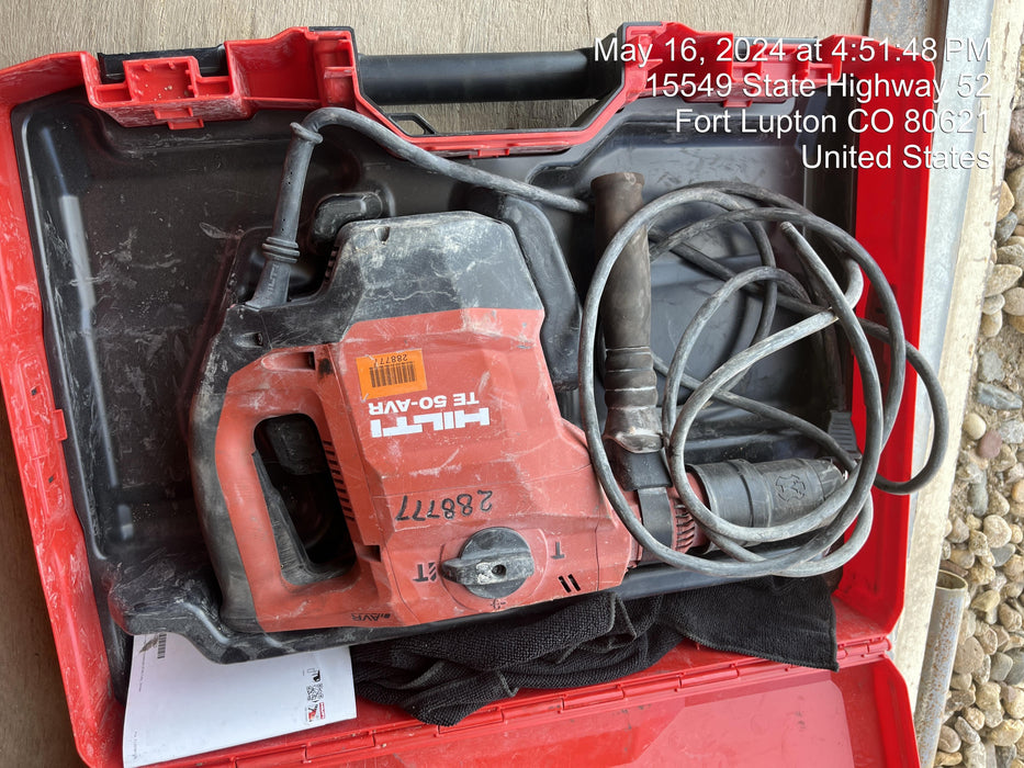 2023 HILTI TE 50-AVR